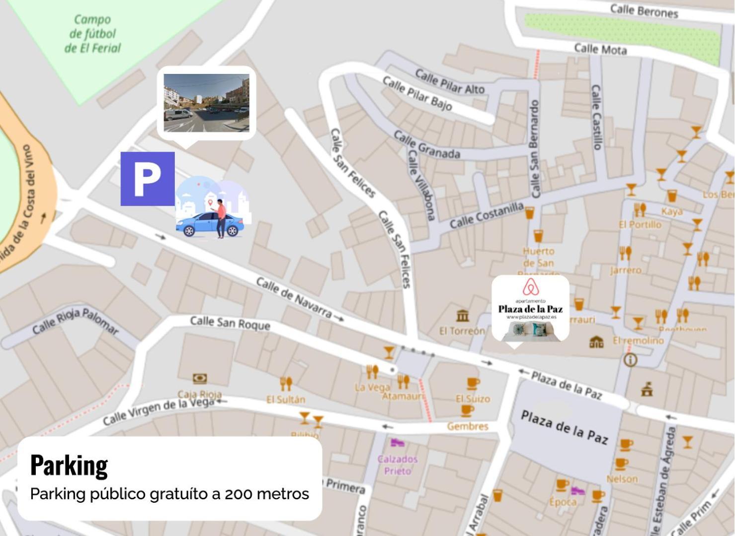 Apartamento Plaza De La Paz อาโร ภายนอก รูปภาพ